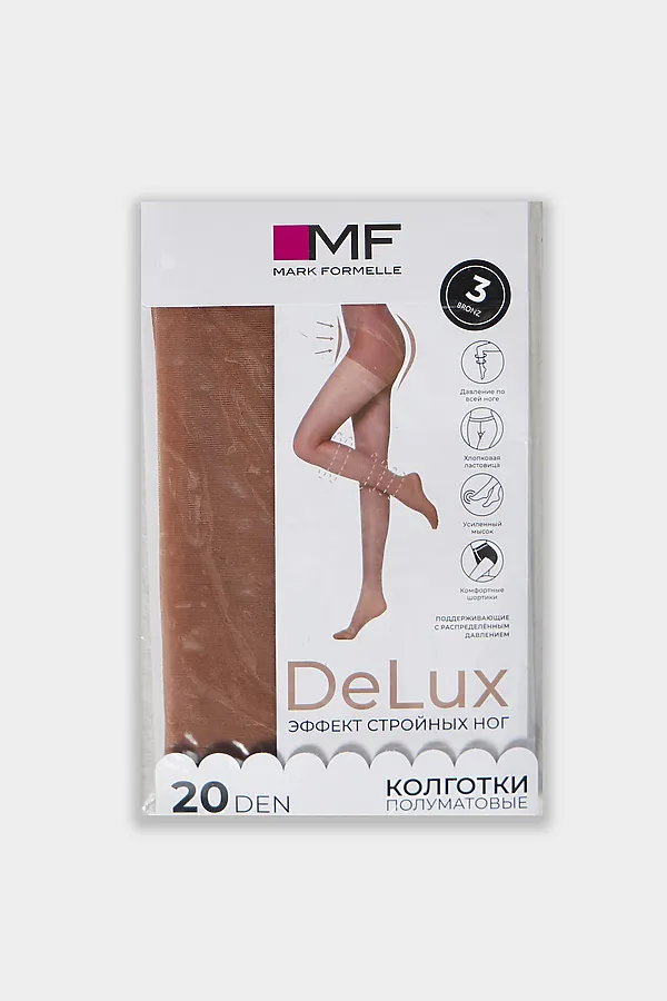 Колготки женские MARK FORMELLE, бронзовый - фото 2