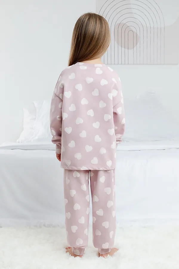Пижама CROCKID, розово-бежевый - фото 2