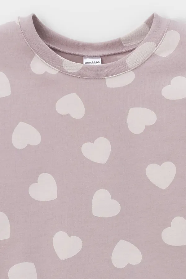 Пижама CROCKID, розово-бежевый - фото 2