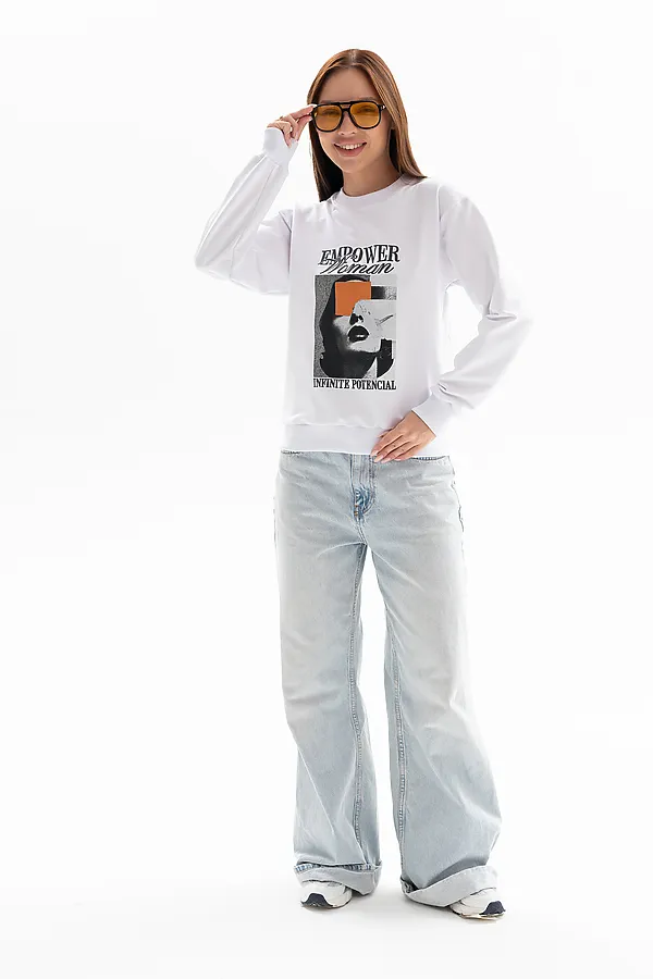 Толстовка 00028 НАТАЛИ, белый - фото 2