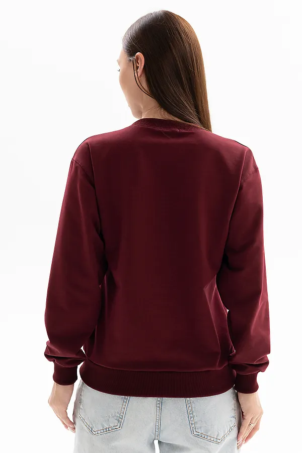Толстовка 00028 НАТАЛИ, бордовый - фото 2