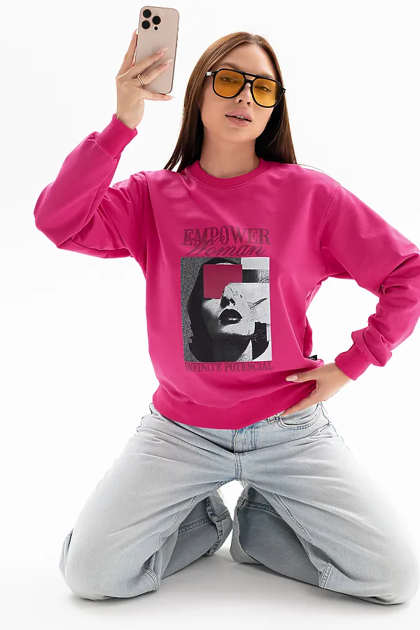 Толстовка 00028 НАТАЛИ, розовый - фото 2