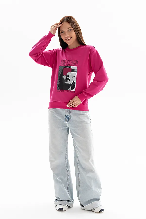 Толстовка 00028 НАТАЛИ, розовый - фото 2