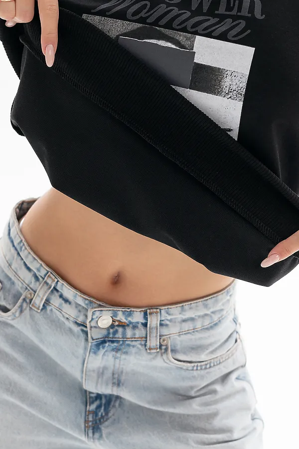 Толстовка 00028 НАТАЛИ, черный - фото 2