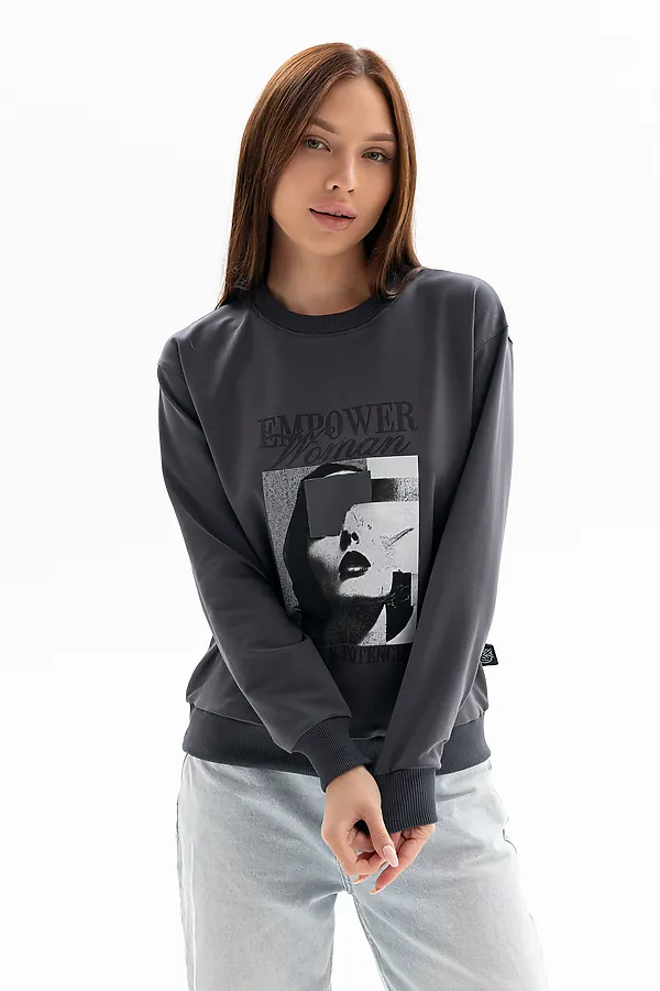 Толстовка 00028 НАТАЛИ, фумэ - фото 2