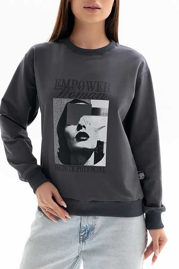 Толстовка 00028 НАТАЛИ, фумэ - фото 2