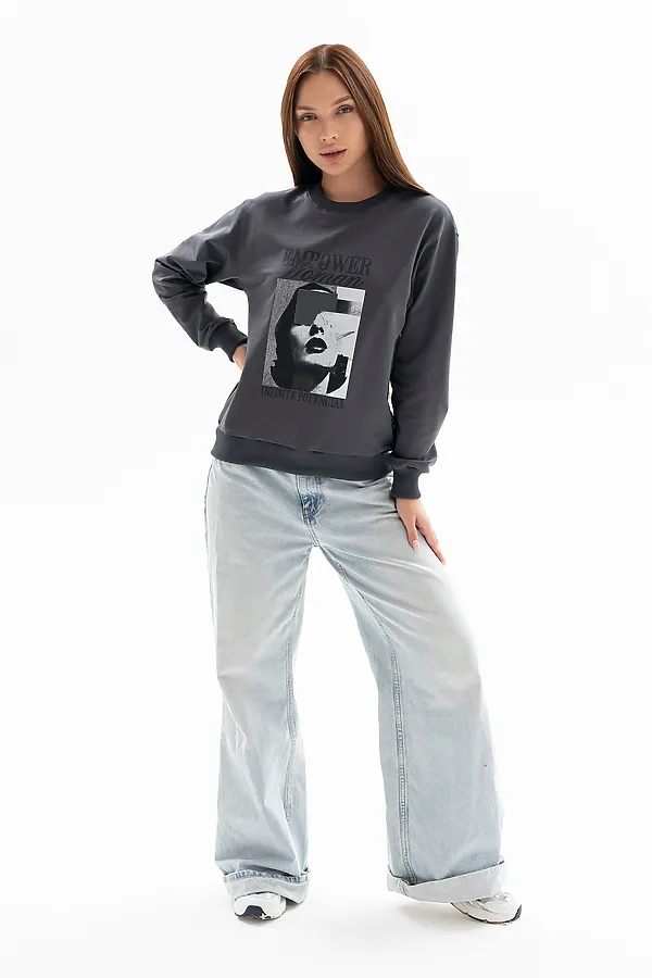 Толстовка 00028 НАТАЛИ, фумэ - фото 2