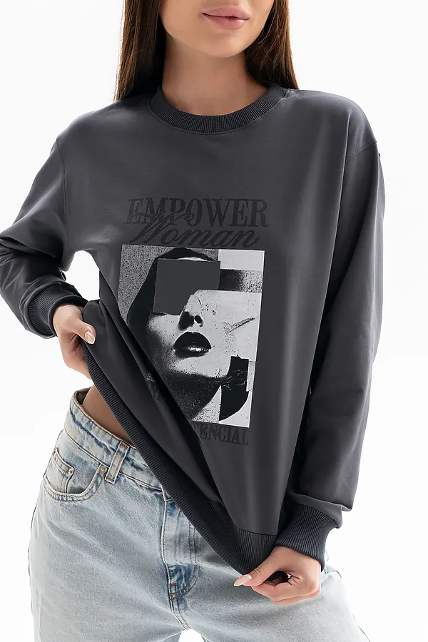 Толстовка 00028 НАТАЛИ, фумэ - фото 2