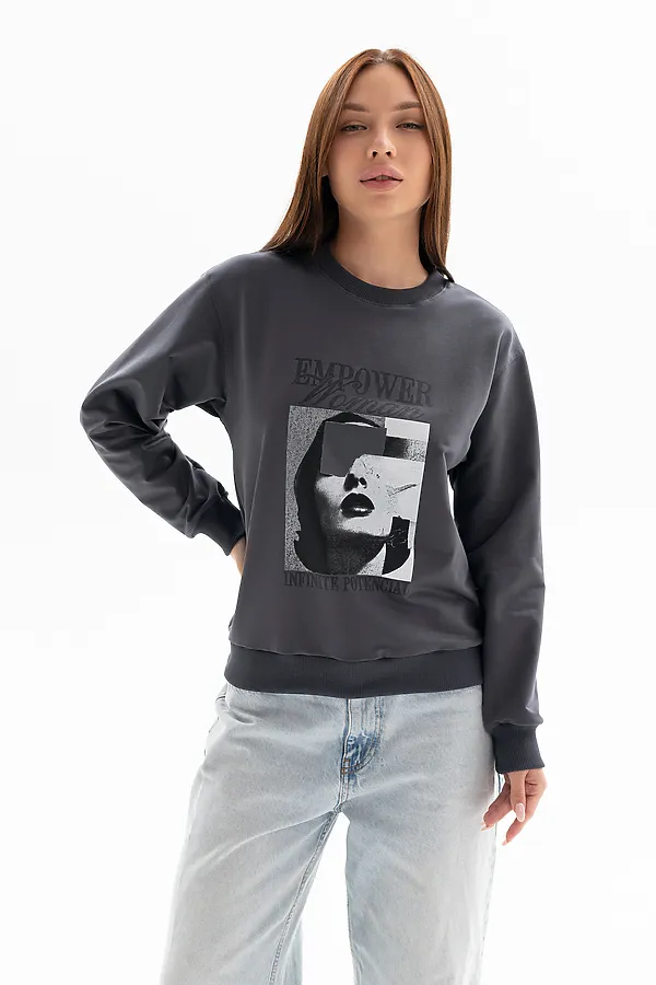 Толстовка 00028 НАТАЛИ, фумэ - фото 2