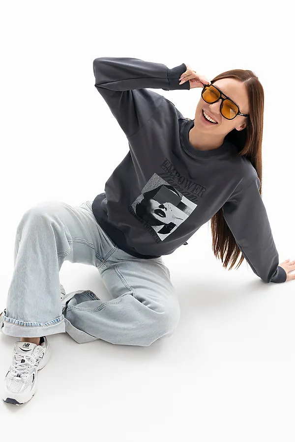 Толстовка 00028 НАТАЛИ, фумэ - фото 2