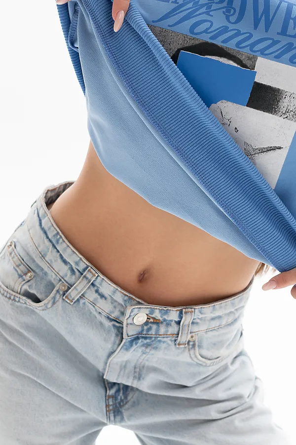 Толстовка 00028 НАТАЛИ, сине-голубой - фото 2