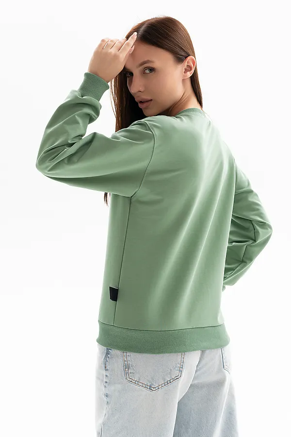 Толстовка 00028 НАТАЛИ, светло-оливковый - фото 2