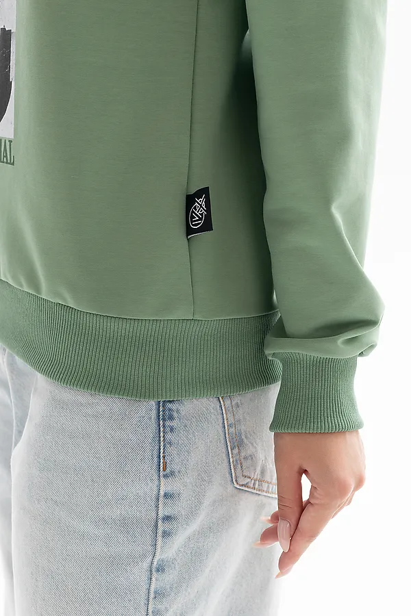 Толстовка 00028 НАТАЛИ, светло-оливковый - фото 2