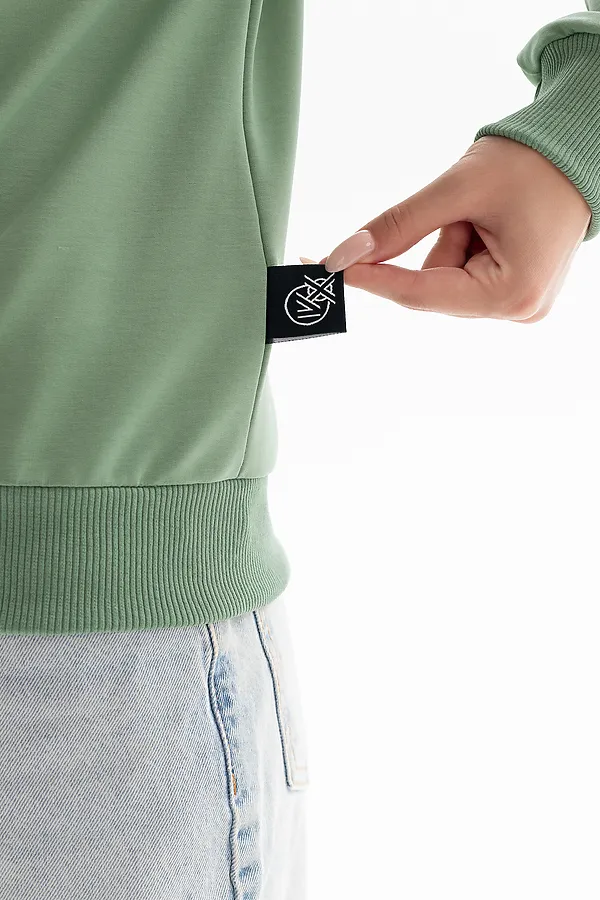 Толстовка 00028 НАТАЛИ, светло-оливковый - фото 2