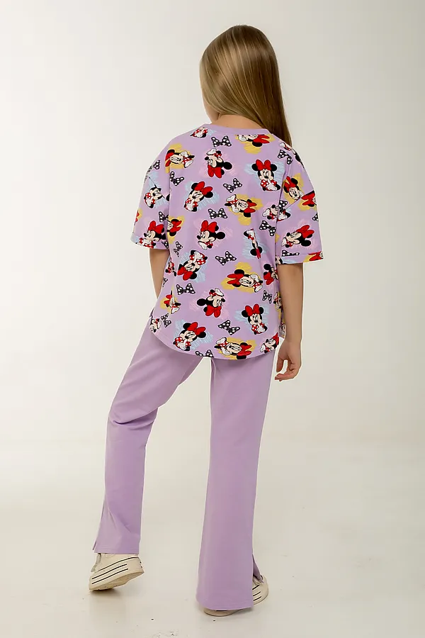 Костюм с брюками Клара НАТАЛИ, сиреневый - фото 2
