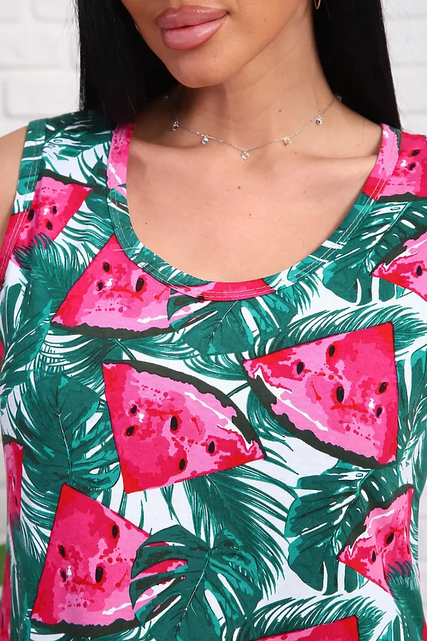 Платье 344т НАТАЛИ, арбузы - фото 2