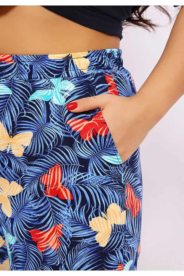 Костюм с бриджами 623 НАТАЛИ, синий - фото 2