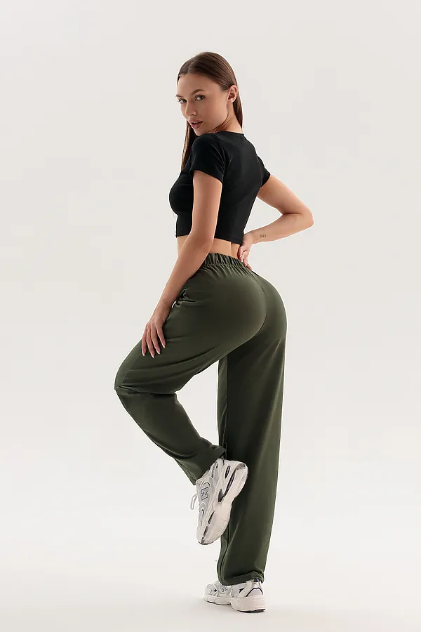 Брюки 00020 НАТАЛИ, хаки - фото 2