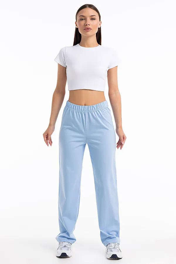 Брюки 00020 НАТАЛИ, светло-голубой - фото 2