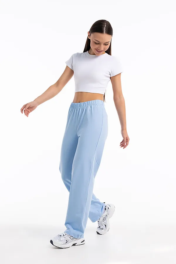 Брюки 00020 НАТАЛИ, светло-голубой - фото 2