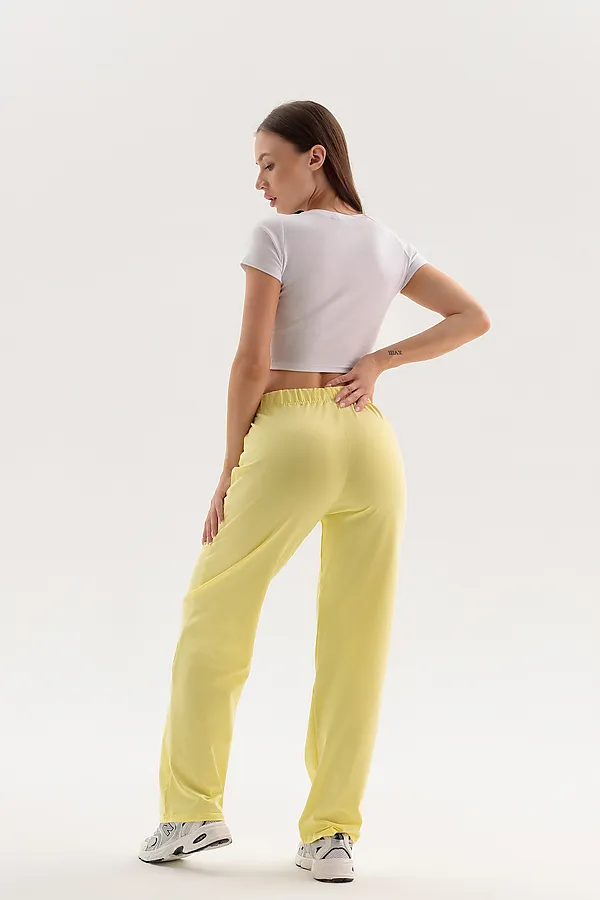 Брюки 00020 НАТАЛИ, лимонный - фото 2