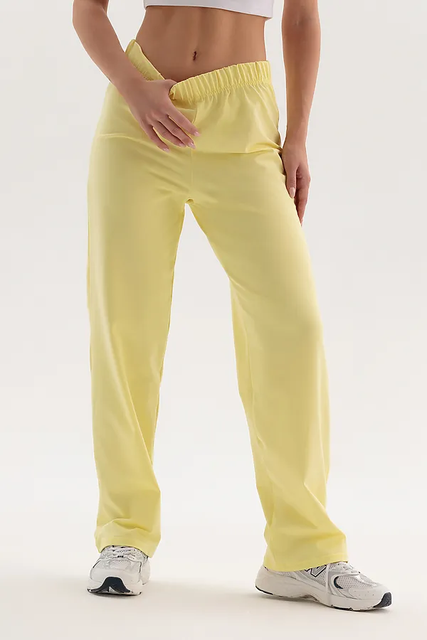 Брюки 00020 НАТАЛИ, лимонный - фото 2