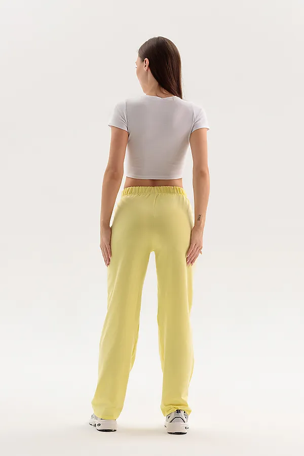 Брюки 00020 НАТАЛИ, лимонный - фото 2