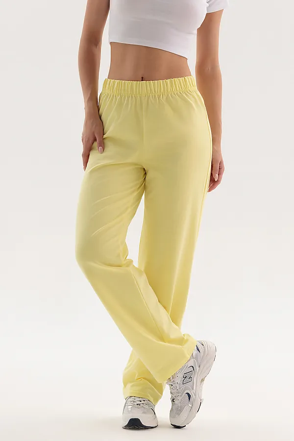 Брюки 00020 НАТАЛИ, лимонный - фото 2