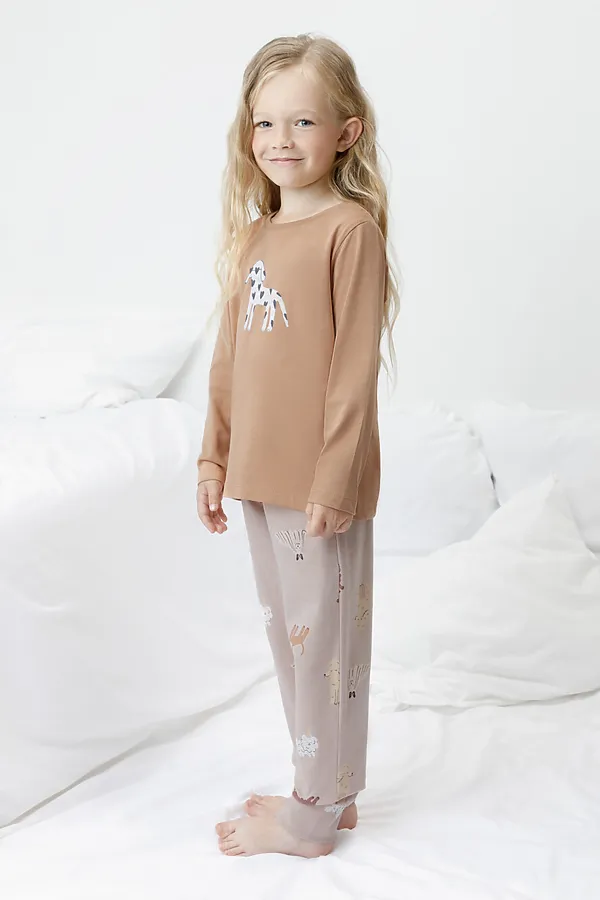 Пижама CROCKID, миндальное печенье - фото 2