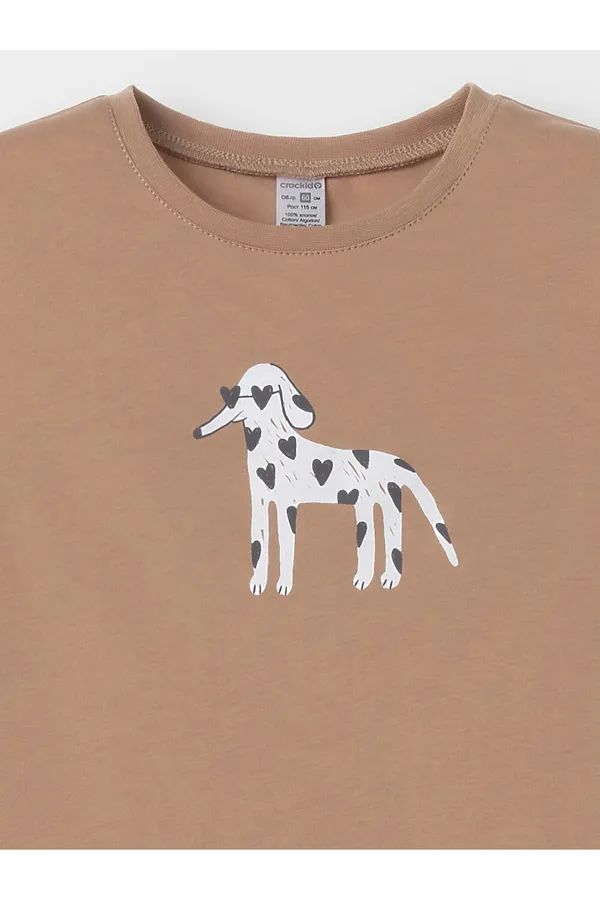 Пижама CROCKID, миндальное печенье - фото 2