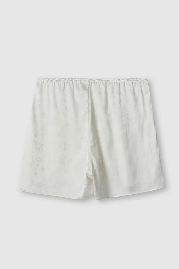 Комплект женский (блуза, шорты) MARK FORMELLE, цветы на св.молочном - фото 2