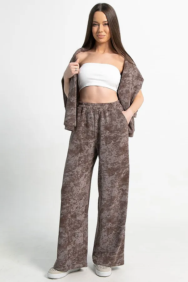 Костюм Августа ХИТ LADY TAIGA, кофе с молоком - фото 2