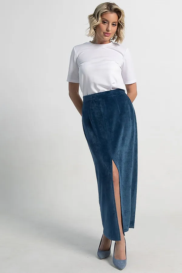 Юбка Асмира LADY TAIGA, джинс - фото 2