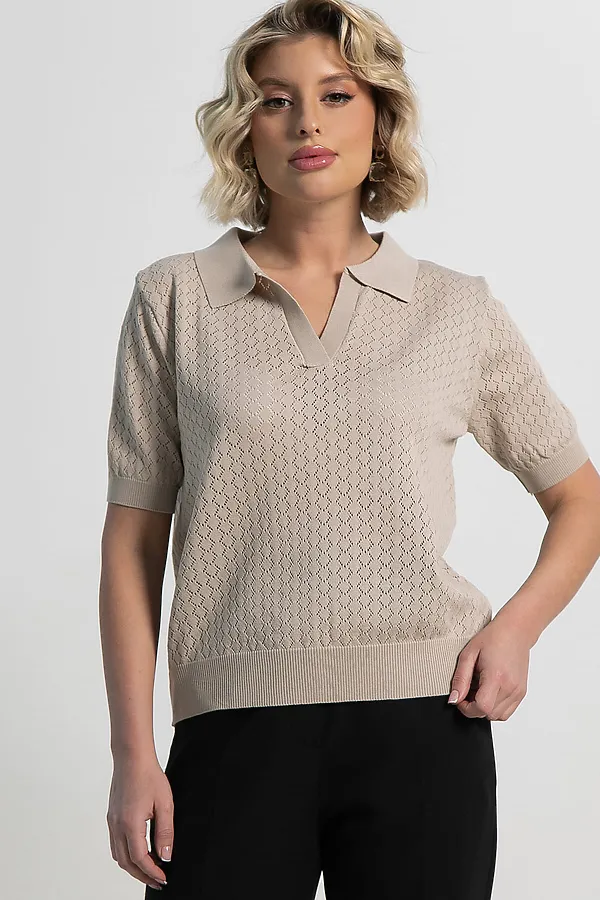 Поло Тихая роскошь LADY TAIGA, бежевое - фото 2