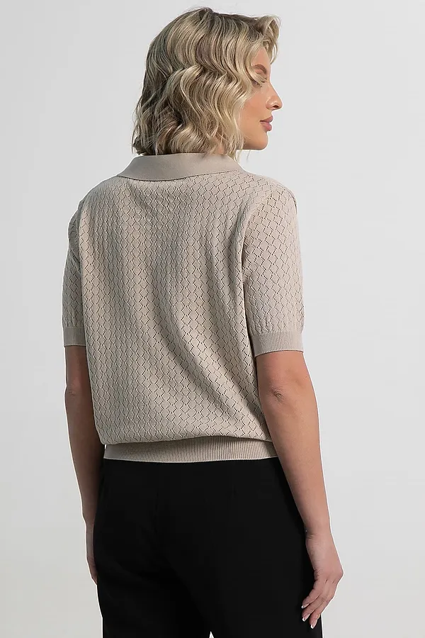 Поло Тихая роскошь LADY TAIGA, бежевое - фото 2