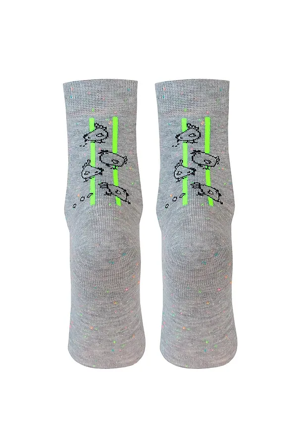 Брестские Носки женские 1150 CLASSIC (средней длины) БРЕСТСКИЕ, светло-серый меланж - фото 2