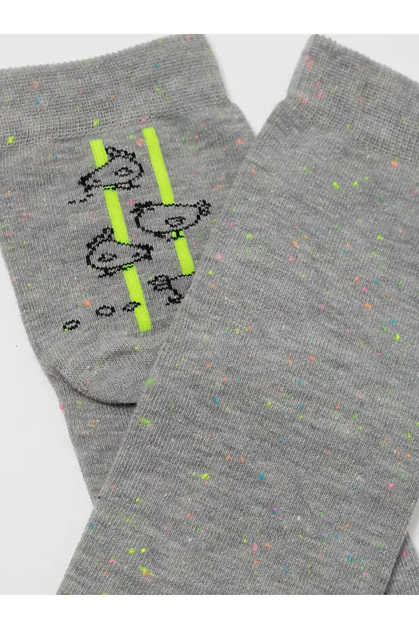 Брестские Носки женские 1150 CLASSIC (средней длины) БРЕСТСКИЕ, светло-серый меланж - фото 2