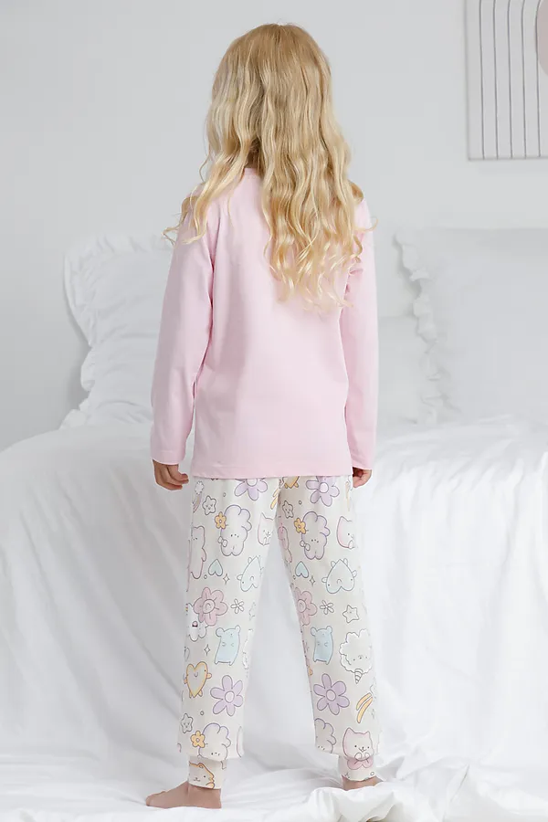 Пижама CROCKID, светло-розовый - фото 2