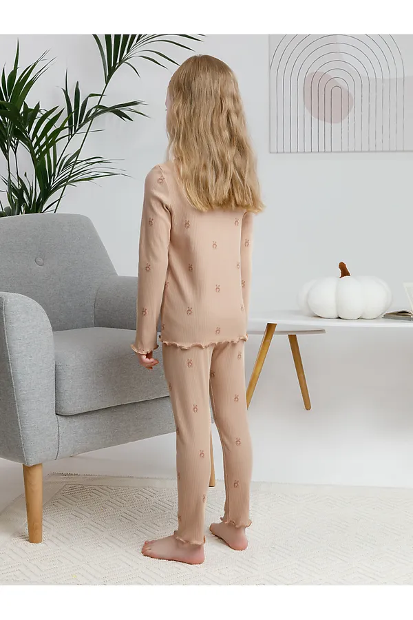 Пижама CROCKID, бежевый - фото 2