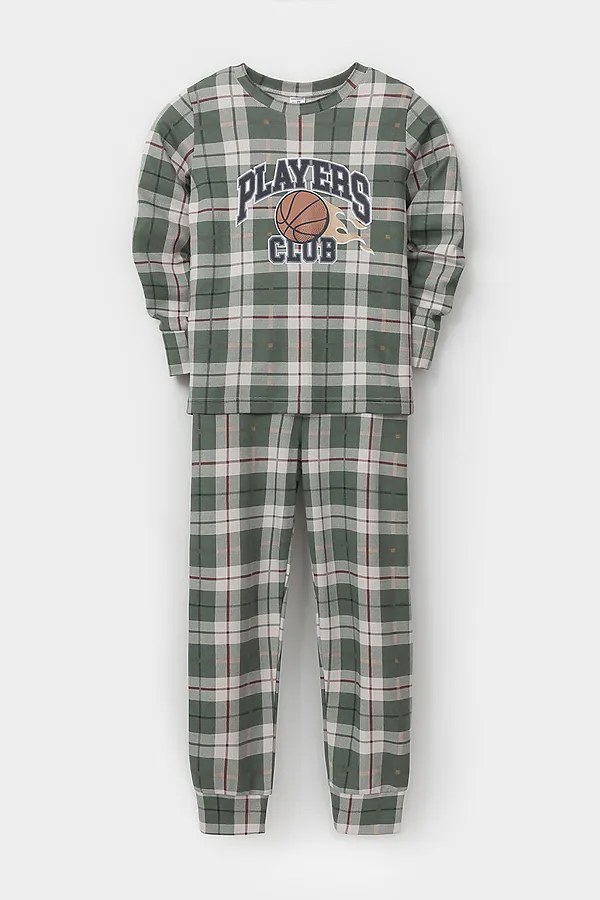 Пижама CROCKID, зеленый - фото 2