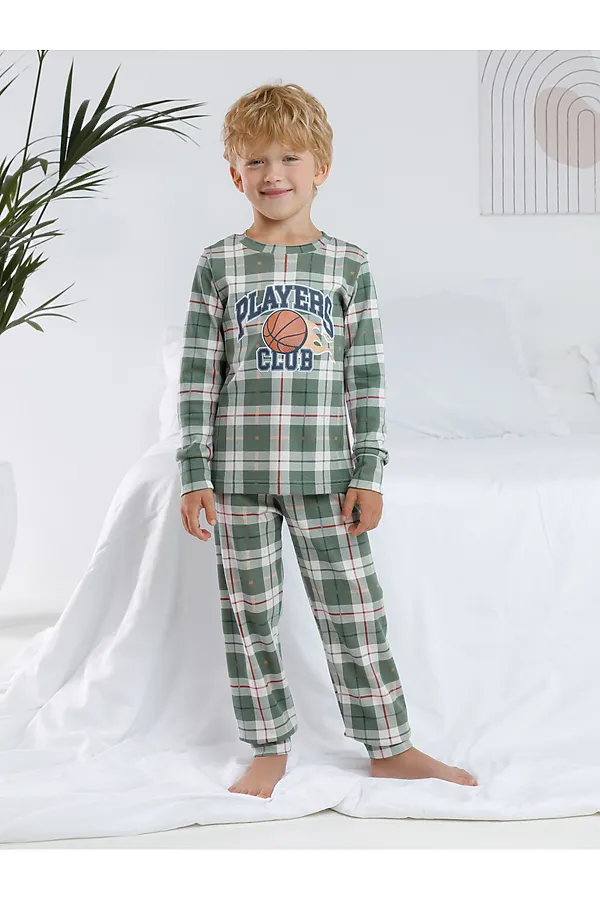 Пижама CROCKID, зеленый - фото 2