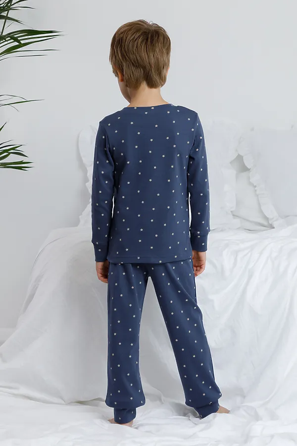 Пижама CROCKID, синий - фото 2