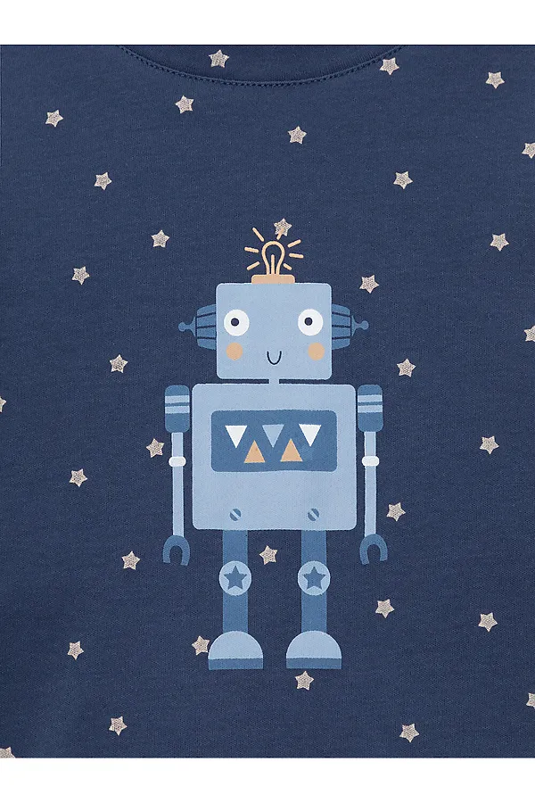 Пижама CROCKID, синий - фото 2