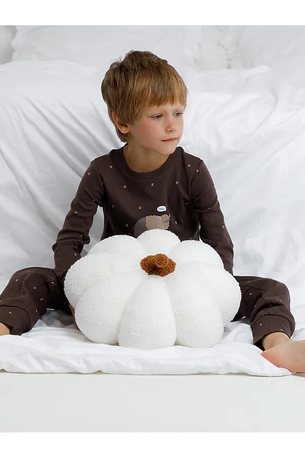 Пижама CROCKID, темно-коричневый - фото 2