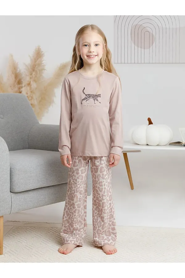 Пижама CROCKID, кофейный - фото 2