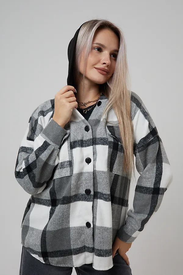 Рубашка РЖКК-01 НАТАЛИ, серый - фото 2