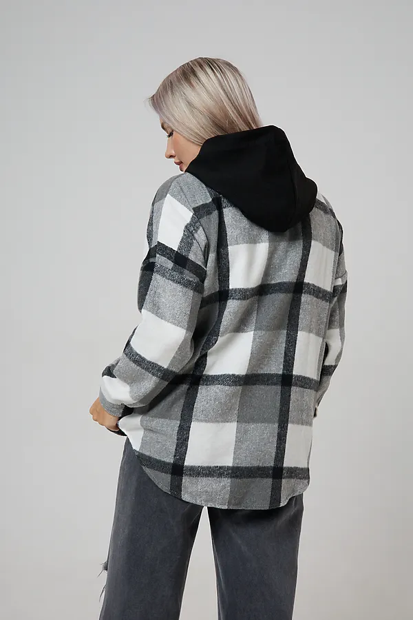 Рубашка РЖКК-01 НАТАЛИ, серый - фото 2