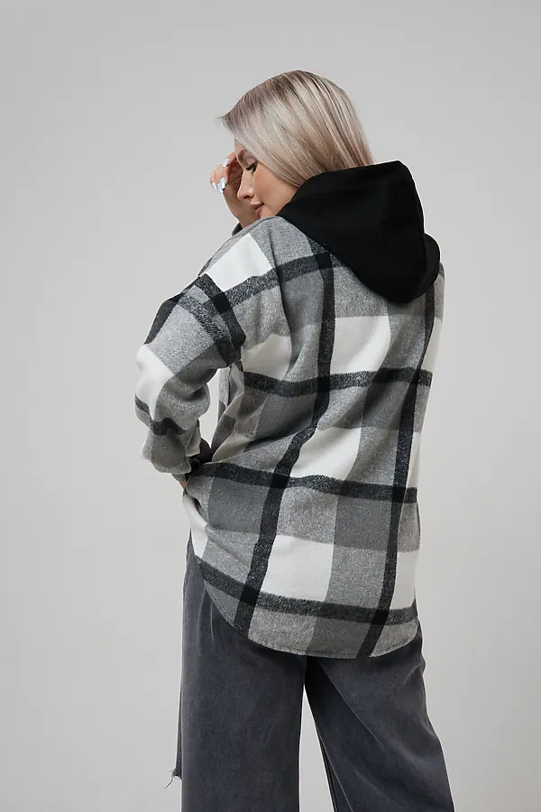 Рубашка РЖКК-01 НАТАЛИ, серый - фото 2