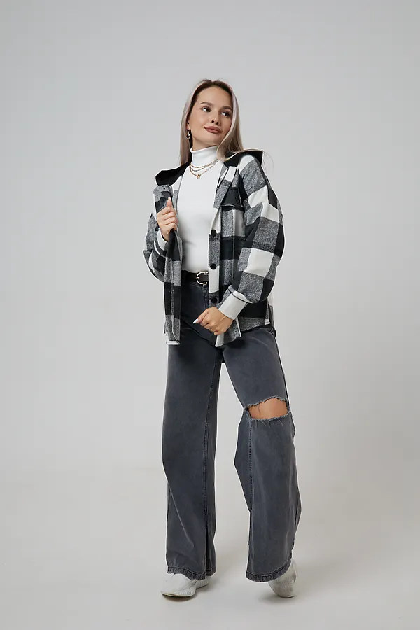 Рубашка РЖКК-01 НАТАЛИ, черный - фото 2