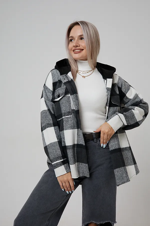 Рубашка РЖКК-01 НАТАЛИ, черный - фото 2